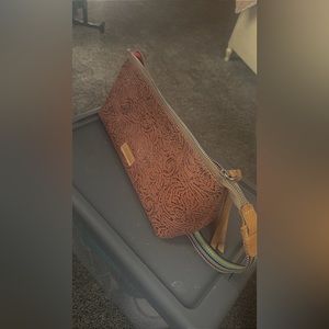 Discontinued Tri-angle bag/purse/cosmetic case. The SALLY BAG